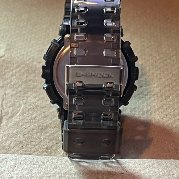 G-Shock By Casio Men's GA110SKE-8A Analog-Digital Watch (clear black) - Picture 4 of 4